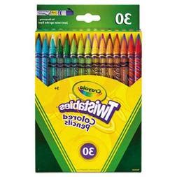 Crayola - Twistables Colored Pencils, 30 Assorted Colors/Pack