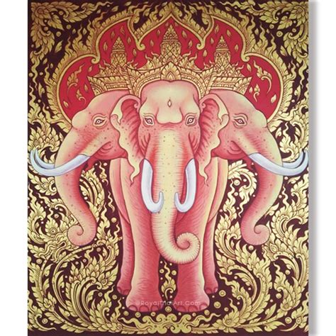 Hindu Elephant Art