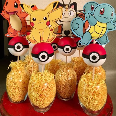 Pokemon Centerpieces - Pokemon Go Number 10 Centerpieces Pokeballs ...