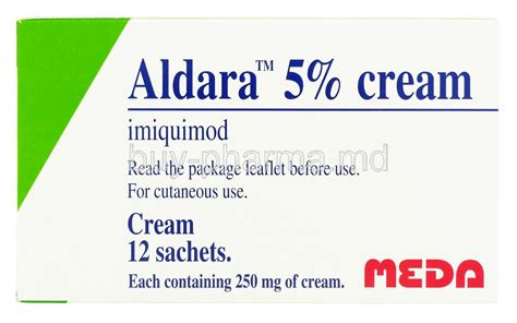 Buy Aldara (Imiquimod) 5% 250mg Cream Online for Skin