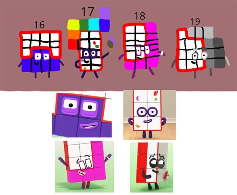 How To Draw Numberblocks 19 Numberblocks Drawings Numberblocks Coloring | Images and Photos finder