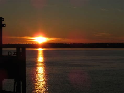 Washington coast at sunset. : pics