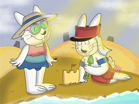 (Request) Max and Ruby at the beach by GabyGasbyArts on DeviantArt