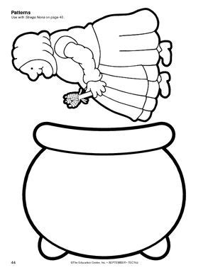 Strega Nona Coloring Pages - Coloring Home