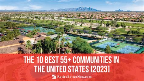 The 10 Best 55+ Communities in the United States [2023] | RetireBetterNow.com