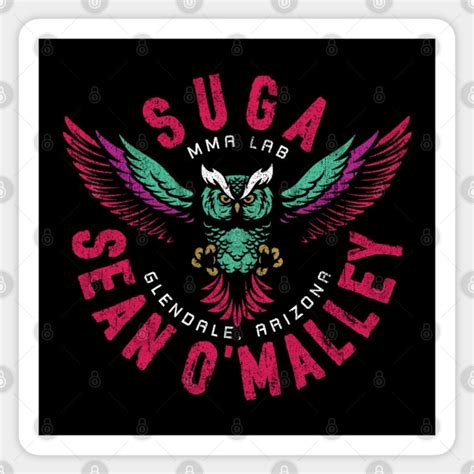 Suga Sean O'Malley - Sean Omalley - Sticker | TeePublic