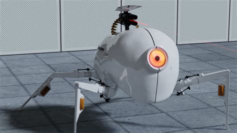 ArtStation - Aperture Turret Crab