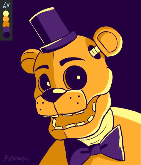 Palette challenge #1- Fredbear by DrFoxes on DeviantArt