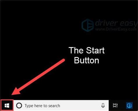 Find The Start Button on Windows 10 - Driver Easy