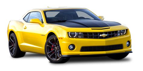 Yellow Chevrolet Camaro 1LE Car PNG Image - PurePNG | Free transparent CC0 PNG Image Library
