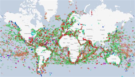 Map: Visualizing Every Ship at Sea in Real-Time