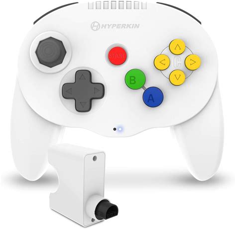 Hyperkin "Admiral" Premium BT Wireless Controller for N64 Nintendo 64 ...