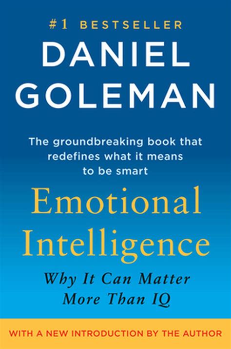 Emotional Intelligence by Daniel P. Goleman, Paperback, 9780553383713 | Buy online at The Nile