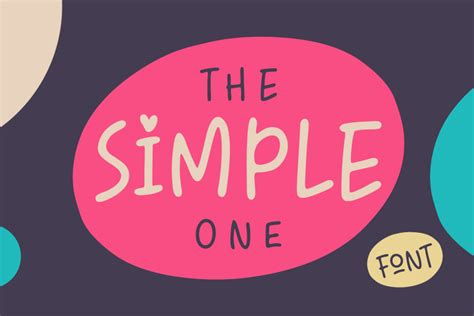 Download The Simple One font | fontsme.com