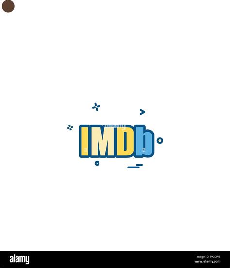 IMDb icon design vector Stock Vector Image & Art - Alamy