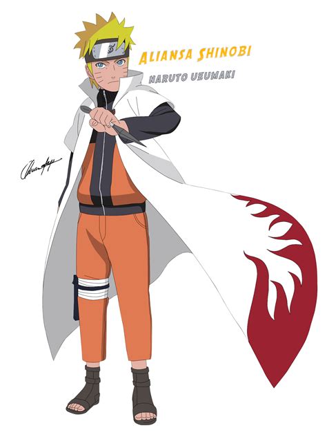 Naruto Uzumaki Hokage by rOkkX on DeviantArt