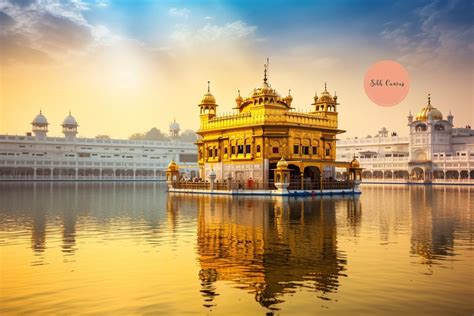 Sikh Digital Art Golden Temple Fantasy Sikh Wall Decor Sikh Wallpaper Wall Diwali Painting Sikh ...