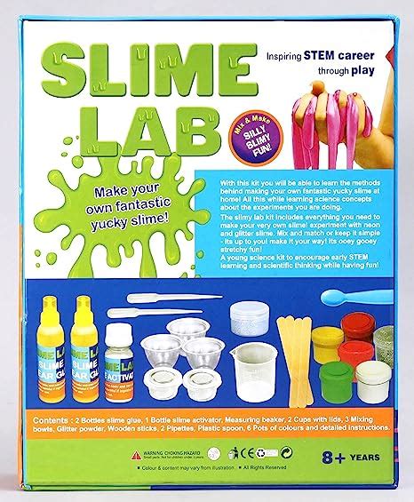 Slime Making DIY Kit for Kids, Make Your Own Fantastic Yucky Slime at – IntelKids