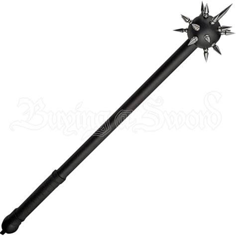 Black Spiked Morningstar - ZS-901146-BK by Medieval Swords, Functional Swords, Medieval Weapons ...