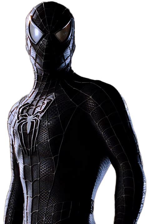 Spider-Man 3 Black Suit PNG (Tobey Maguire) by VegPNGs on DeviantArt