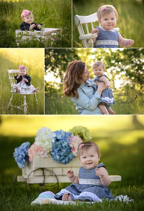 baby photography Kansas City, 6 month old, spring, family spring ...