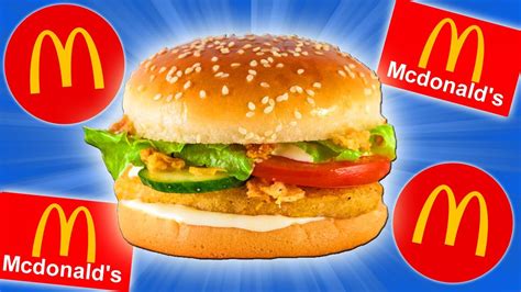 McDonald's Chicken Burger Recipe. Best Crispy Chicken Burger at Home. Delicious Recipes - YouTube