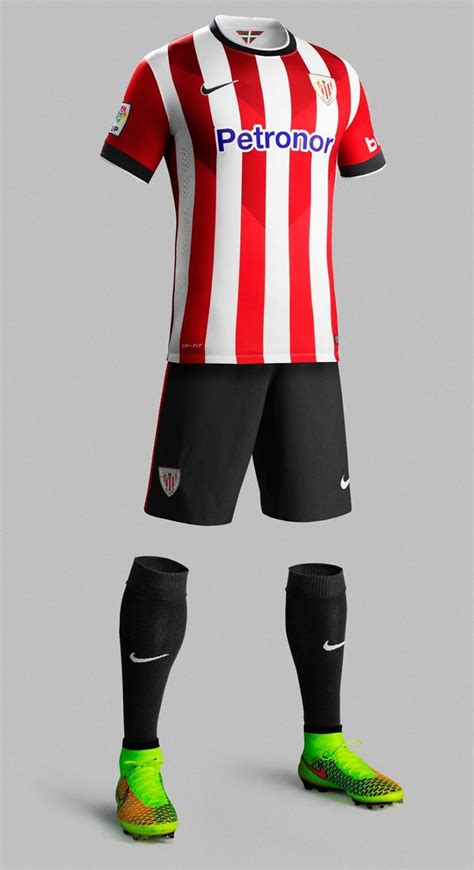 New Athletic Bilbao 14-15 Home and Away Kits Released - Footy Headlines