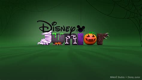 Disney Junior Halloween ident Logo Bumper :: Behance