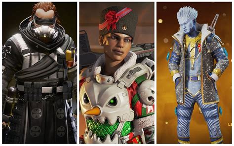 5 rarest Legendary skins in Apex Legends