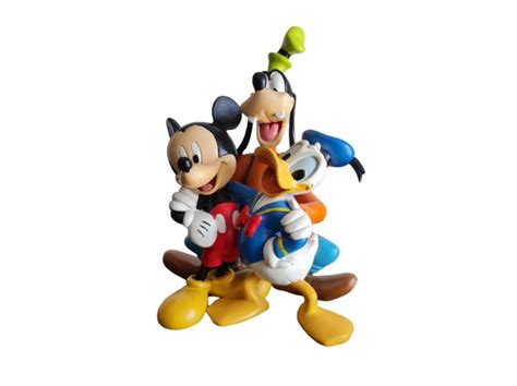 Disney - Figurine - Mickey, Donald and Goofy (1990s) - Catawiki