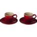 Le Creuset Stoneware Espresso Cups & Saucer - PG8001-0967