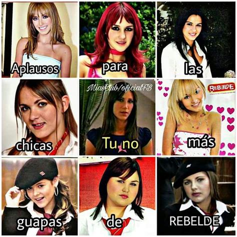 *Memes de rebelde en especial de mía colucci *Puede que algunos meme… # ...