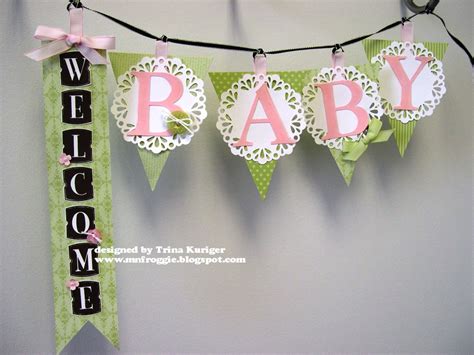 mnfroggie's Ink Pad: Welcome Baby Banner