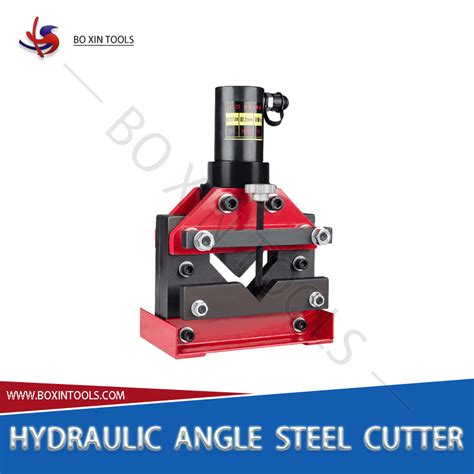 Angle Iron Cutting Machine Electric Hydraulic Angle Steel Cutter Tool - China Angle Iron Cutting ...