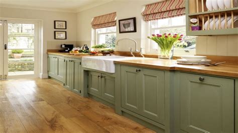 Sage Green Kitchen With Oak Cabinets - 20+ GORGEOUS GREEN KITCHEN CABINET IDEAS - Kitchen ...