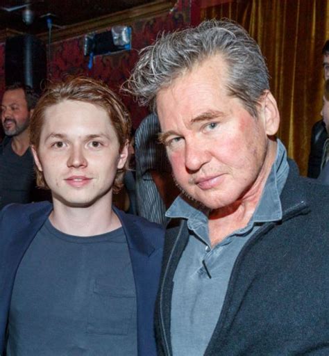 Val Kilmer with his son Jack Kilmer | Celebrities InfoSeeMedia