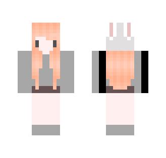 Download Kawaii Girl With bunny ears Minecraft Skin for Free ...