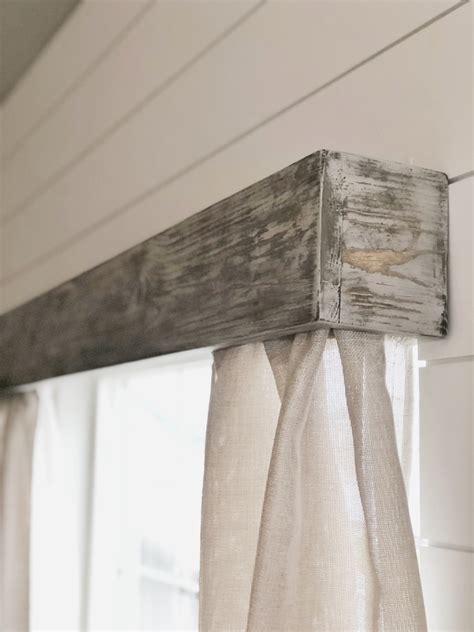 One Room Challenge – Wood Valances - CityGirl Meets FarmBoy