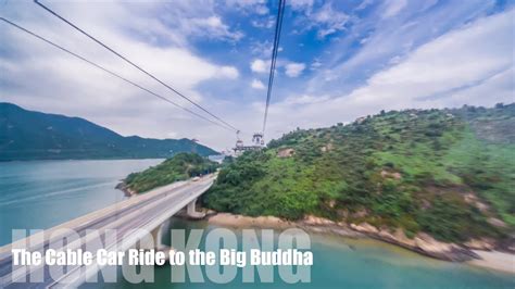 Hong Kong: The Cable Car Ride to the Big Buddha - YouTube