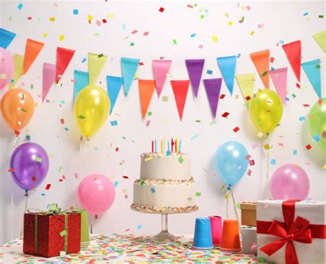 Birthday Party Table Stock Photos, Pictures & Royalty-Free Images - iStock