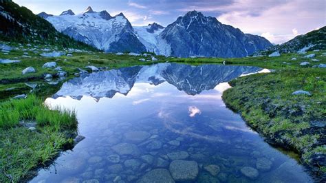 fondo de pantalla de montaña,paisaje natural,reflexión,naturaleza ...