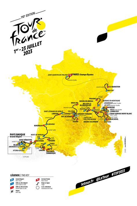 Tour De France 2023 Route Google Maps