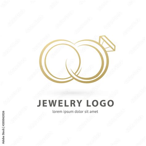 Logo design abstract engagement vector template. Stock Vector | Adobe Stock