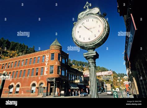 United States, South Dakota, Deadwood, town linked to the Gold Rush, the final resting place of ...