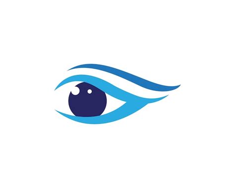 Premium Vector | Eye care logo design