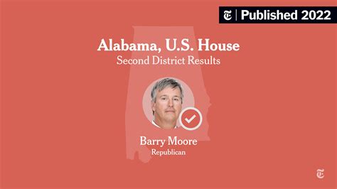 Alabama Second Congressional District Election Results 2022: Moore ...