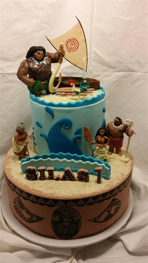 Maui Moana cake Maui Moana, Emmett, Pax, Baby Party, 2nd Birthday, Luke ...