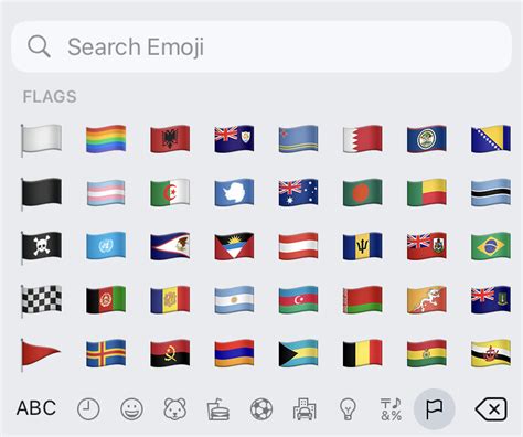 Flags Of The World Emojis Bundle, ALL Official Country Flag, 54% OFF