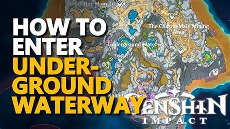 How To Get Underground Waterway In Genshin Impact? - NewsGater