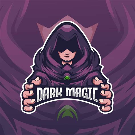 Dark Magician Mascot Logo Design 11513207 Vector Art at Vecteezy